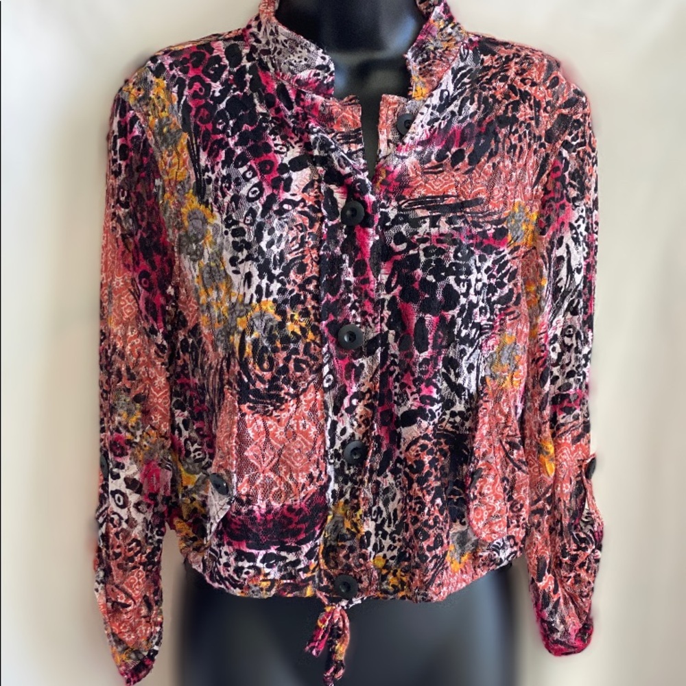 LINEAR Sheer Blouse Petite Small FINAL PRICE